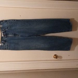 Indigo Jeansindigo jeans w one small stain at the bottom of pant leg